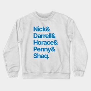 Blue and White Greats Crewneck Sweatshirt